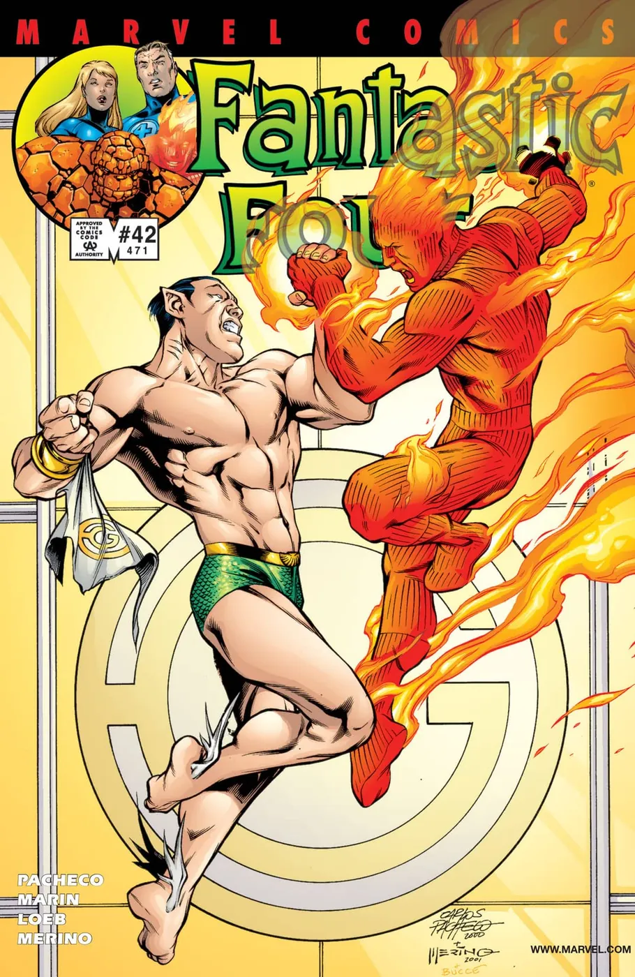 Cover of Fantastic Four #42 (471)
