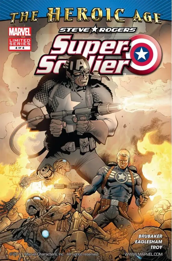 Cover of Steve Rogers: Super-Soldier #4