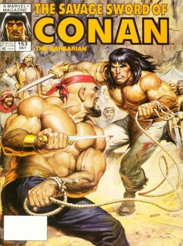Cover of The Savage Sword of Conan #153