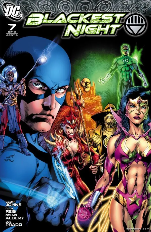 Cover of Blackest Night #7