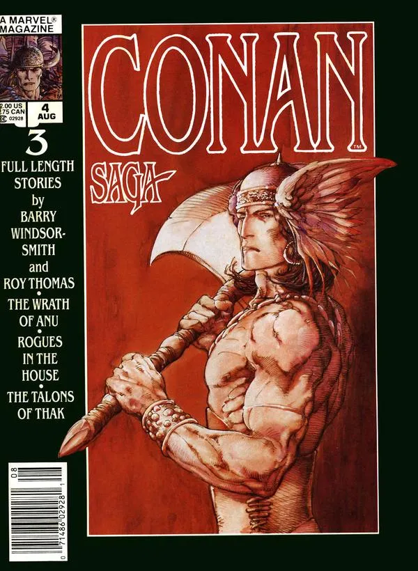 Cover of Conan Saga #4