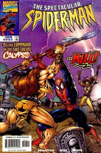 Cover of The Spectacular Spider-Man #253