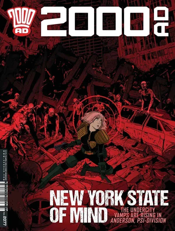 Cover of 2000 AD #2077