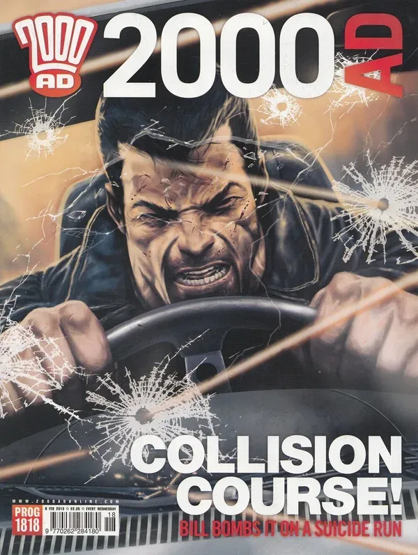 Cover of 2000 AD #1818