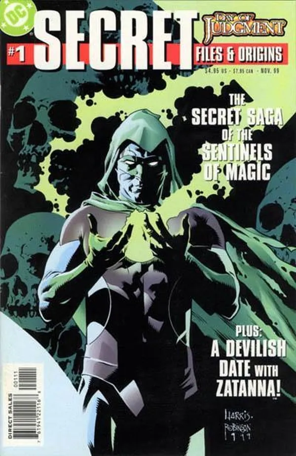 Cover of Day of Judgment Secret Files #1