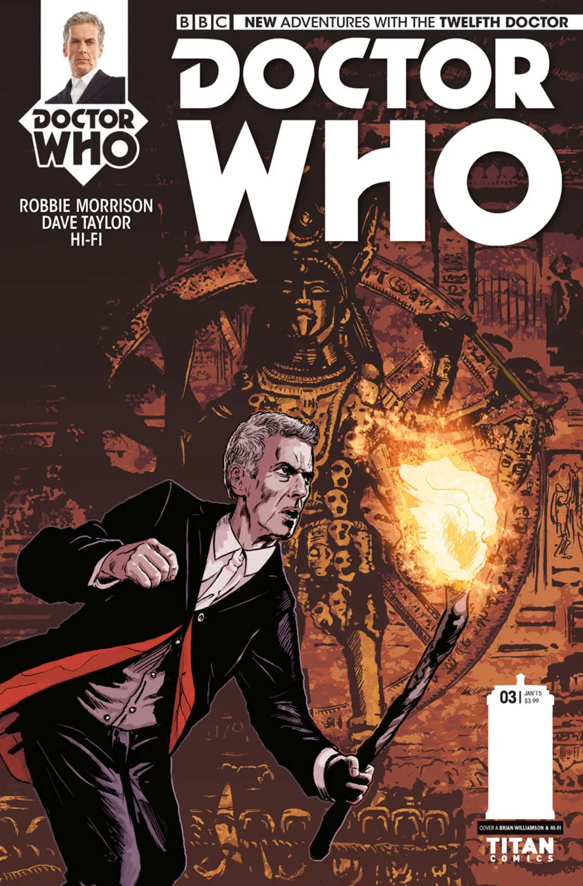 Cover of Doctor Who: The Twelfth Doctor #3