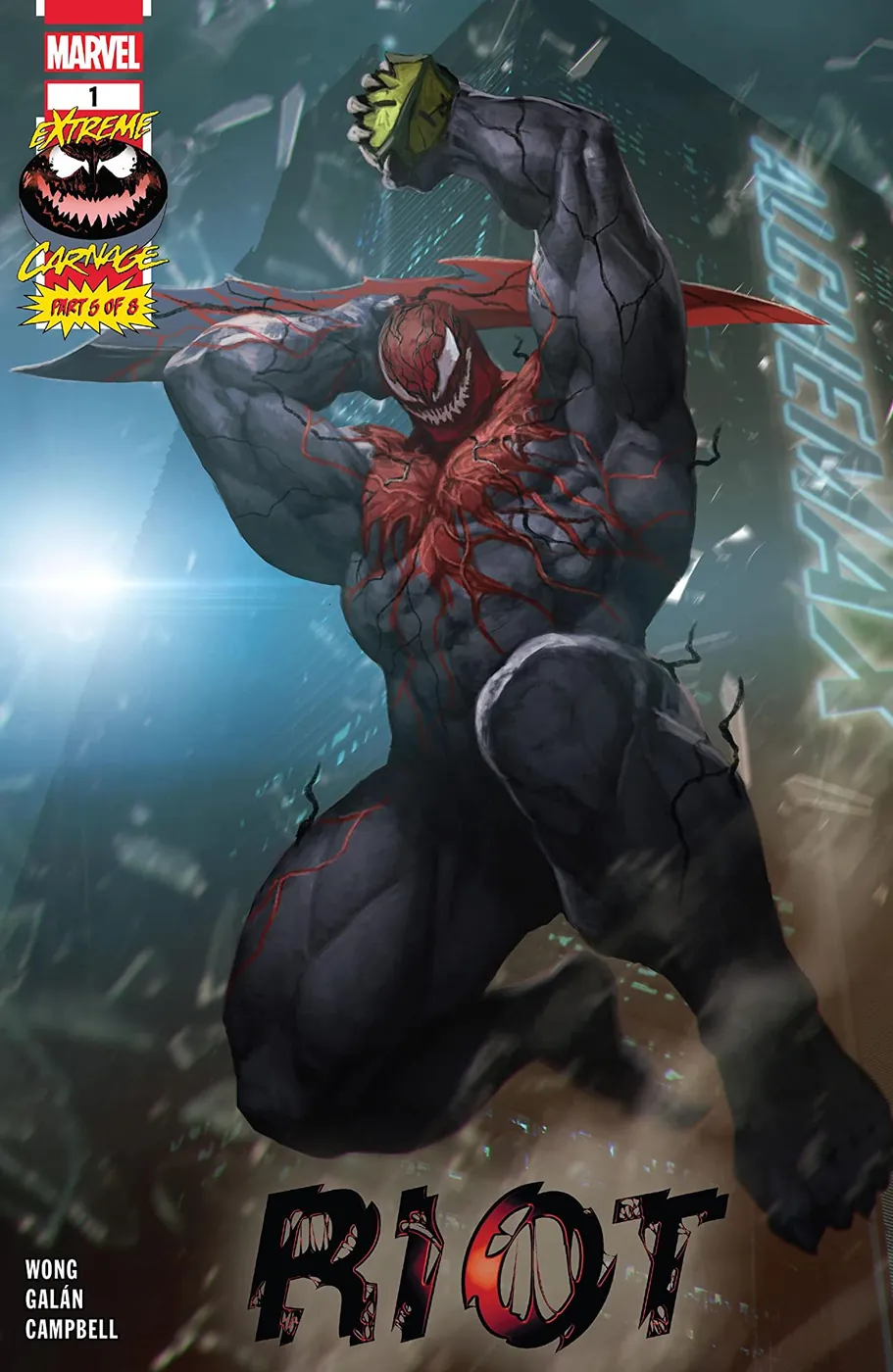 Cover of Extreme Carnage: Riot #1
