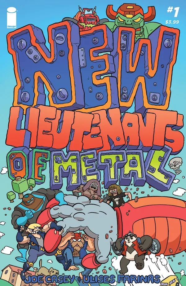 Cover of New Lieutenants of Metal #1