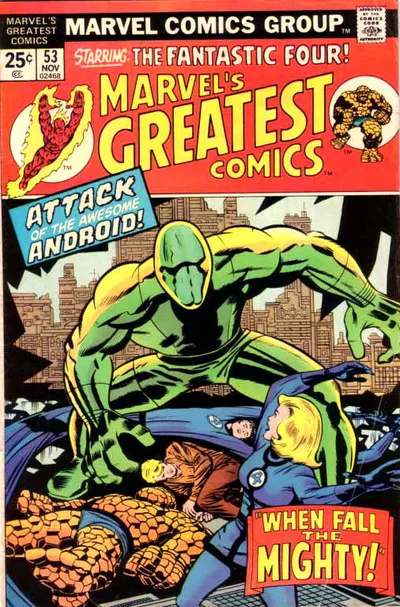 Cover of Marvel's Greatest Comics #53