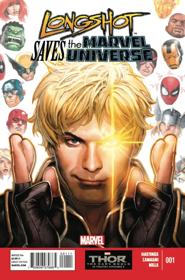 Cover of Longshot Saves the Marvel Universe #1