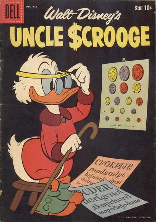 Cover of Walt Disney's Uncle Scrooge #28
