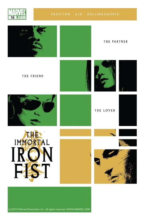 Cover of The Immortal Iron Fist #16