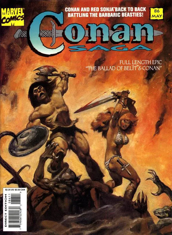 Cover of Conan Saga #86