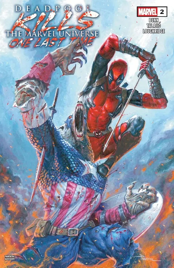 Cover of Deadpool Kills the Marvel Universe One Last Time #2