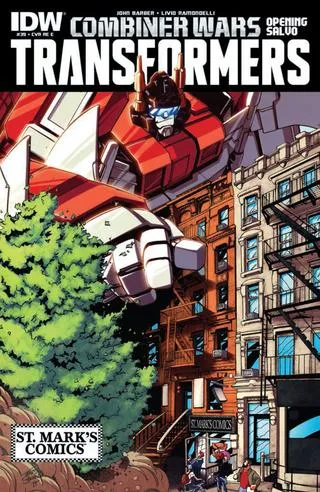 Cover of The Transformers #39