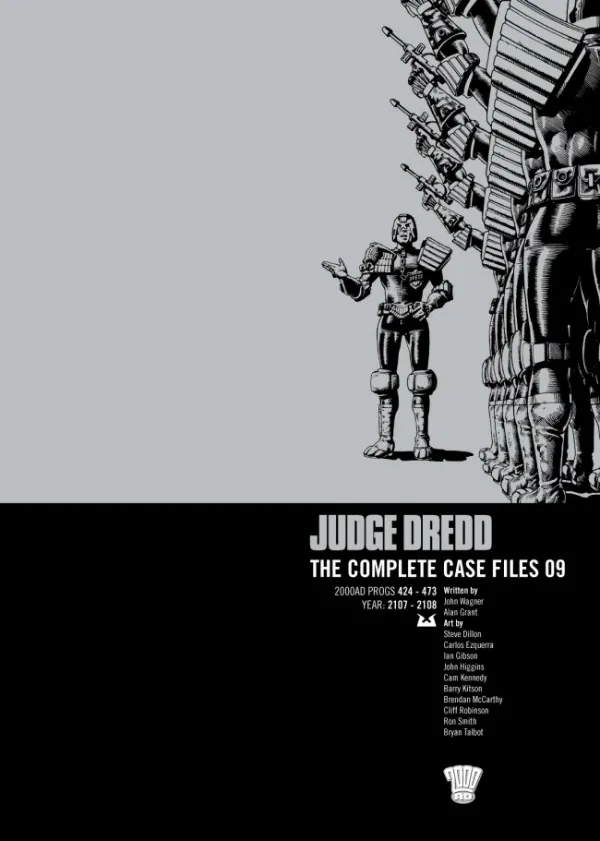 Cover of Judge Dredd: The Complete Case Files #9