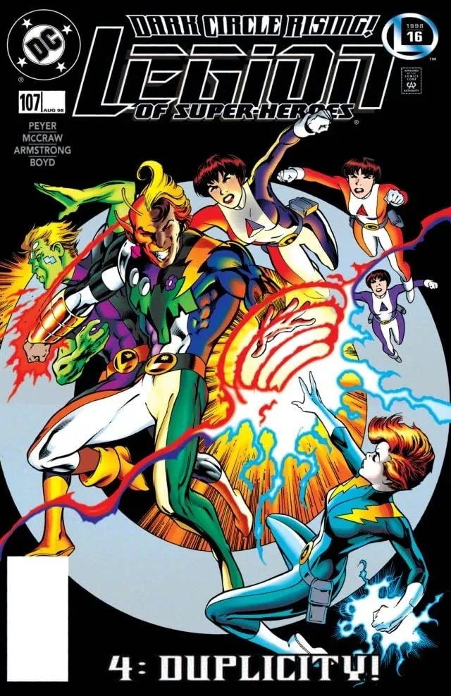 Cover of Legion of Super-Heroes #107