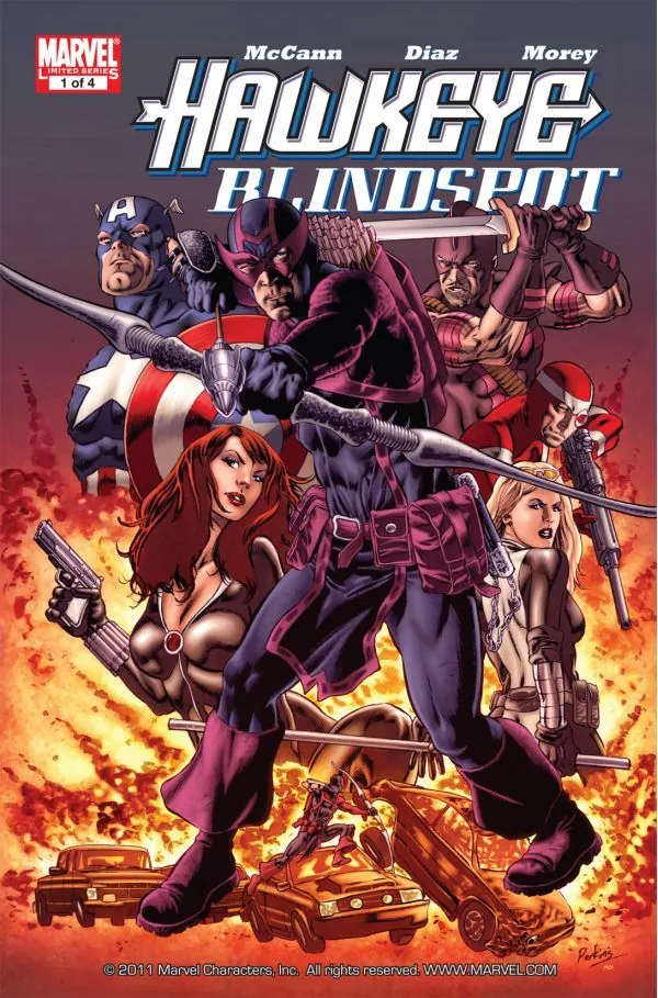 Cover of Hawkeye: Blindspot #1
