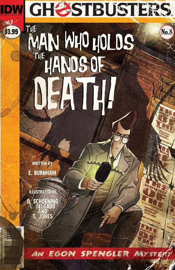 Cover of Ghostbusters #8