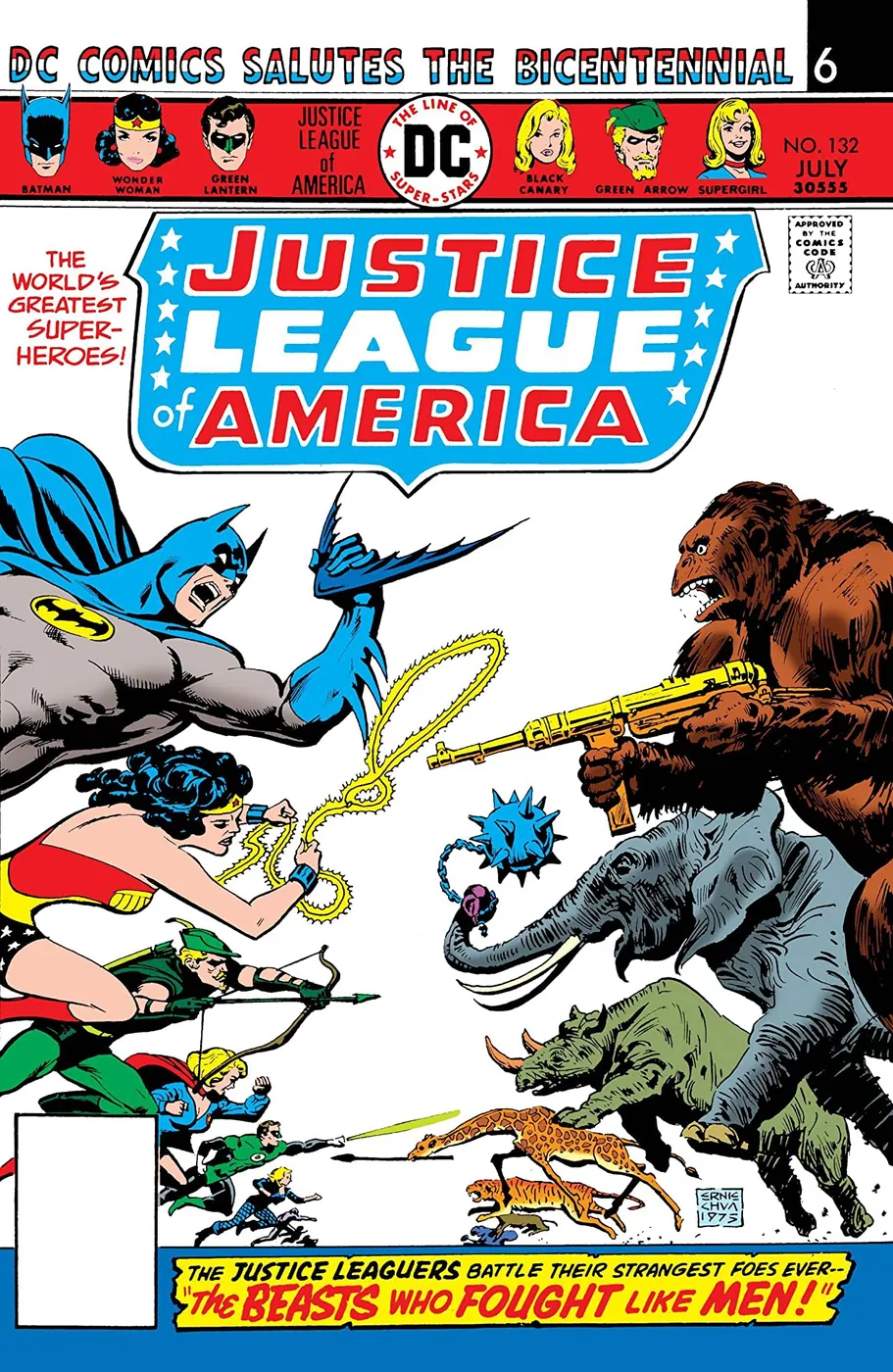 Cover of Justice League of America #132