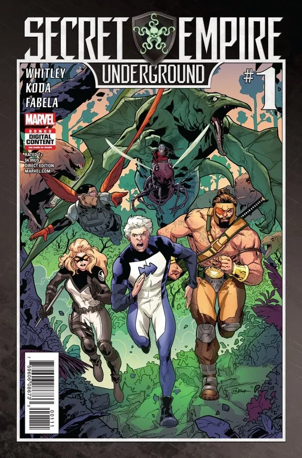 Cover of Secret Empire Underground #1