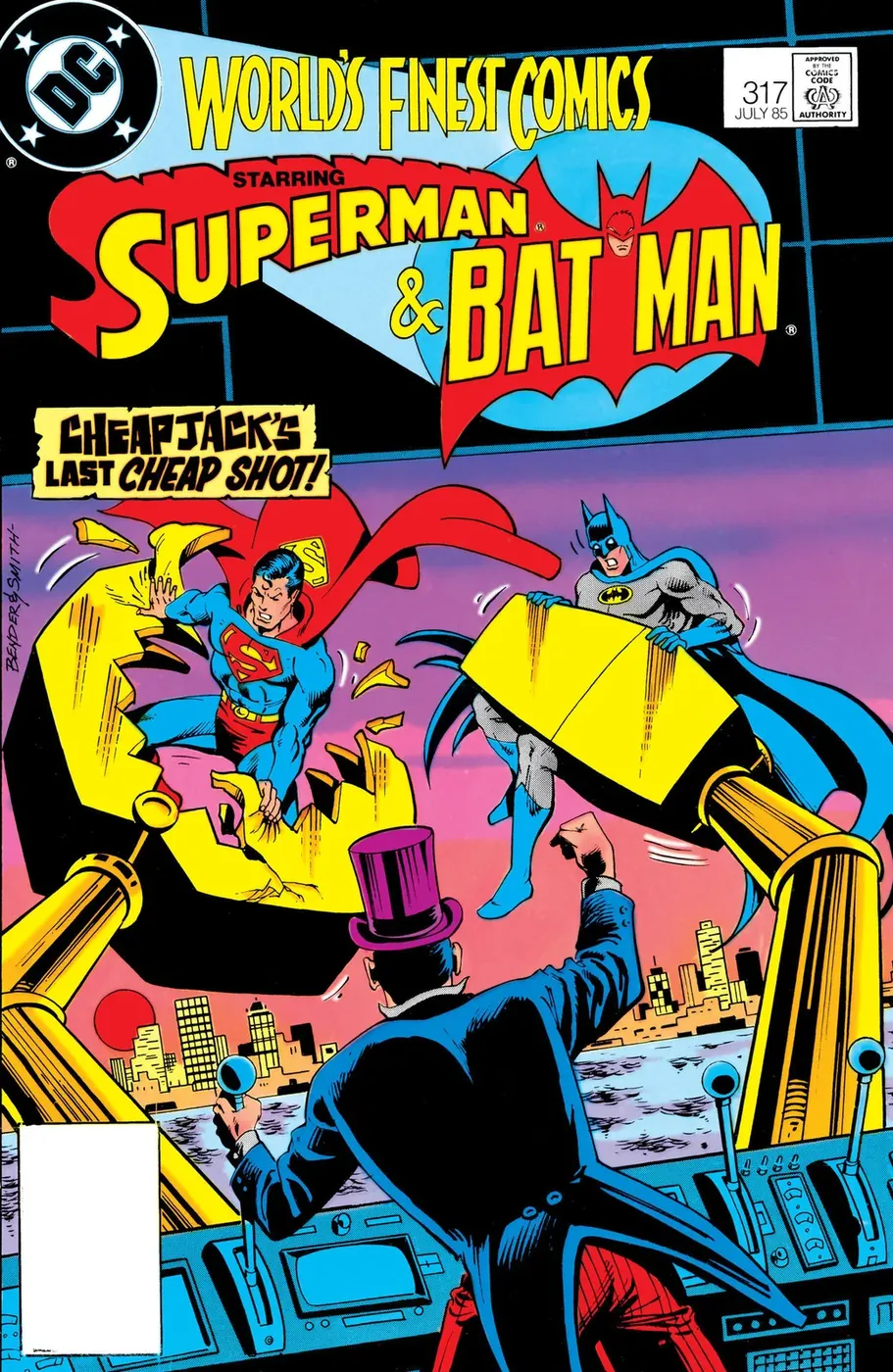 Cover of World's Finest Comics #317