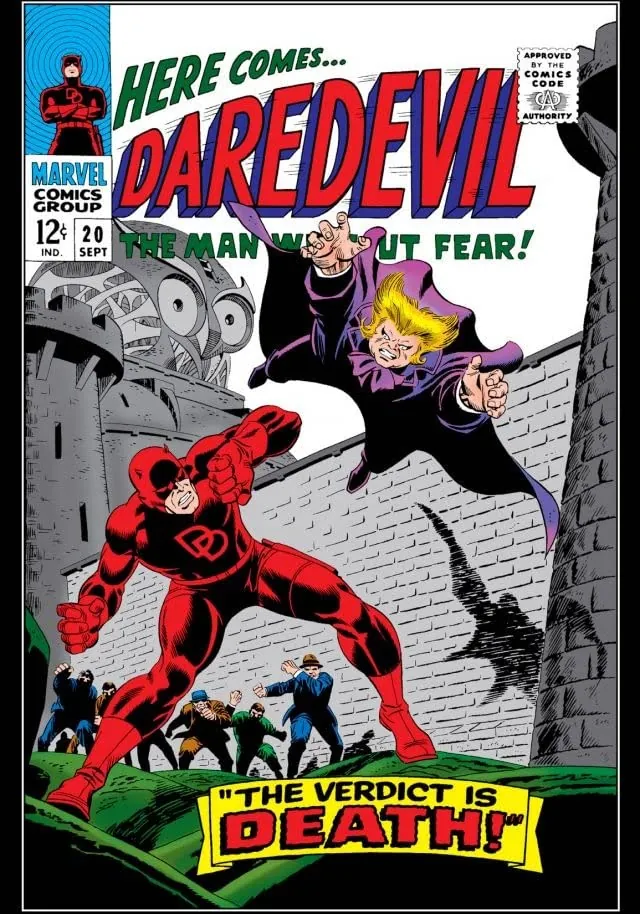 Cover of Daredevil #20