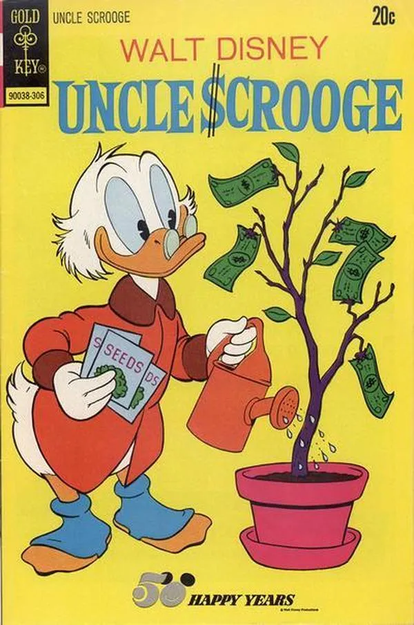 Cover of Walt Disney Uncle Scrooge #105