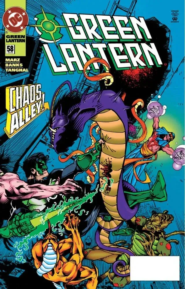 Cover of Green Lantern #58