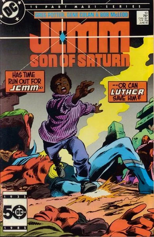 Cover of Jemm, Son of Saturn #10