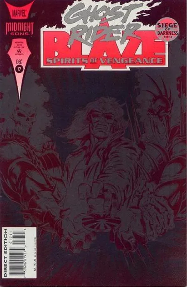 Cover of Ghost Rider / Blaze: Spirits of Vengeance #17