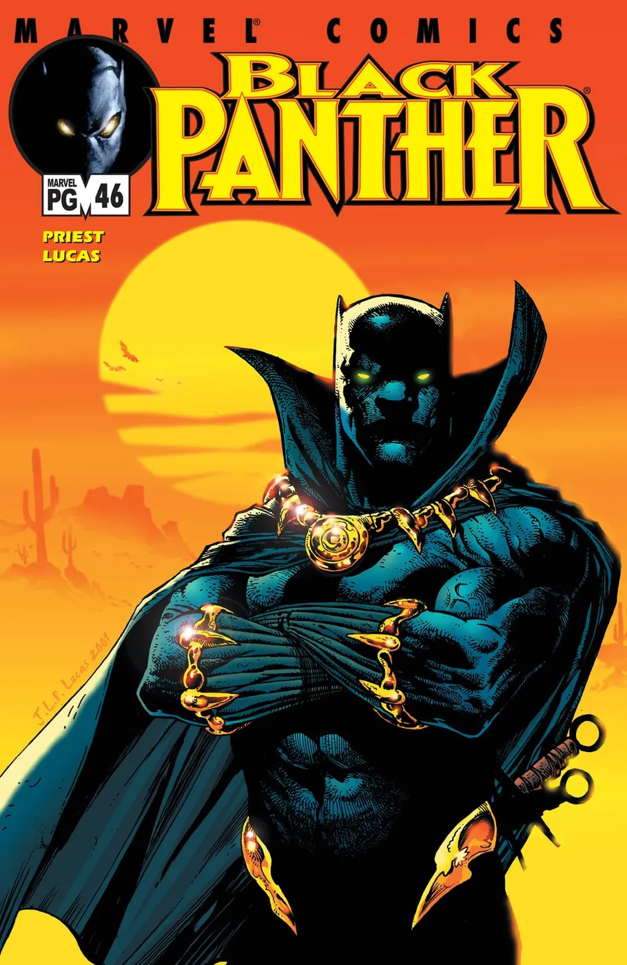Cover of Black Panther #46