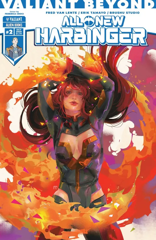 Cover of Valiant Beyond: All-New Harbinger #2
