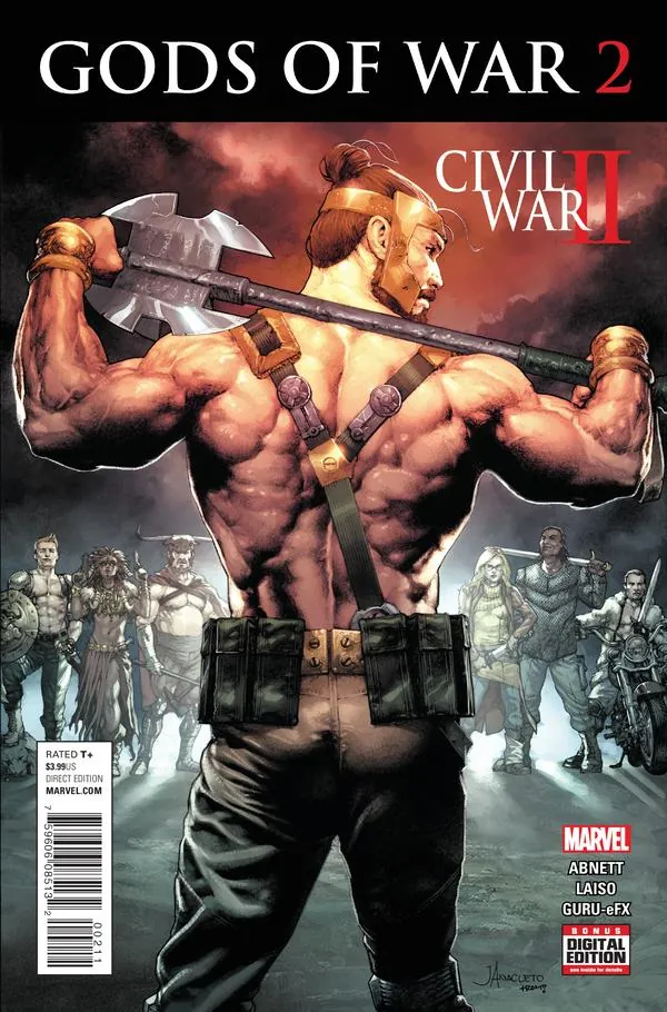 Cover of Civil War II: Gods of War #2