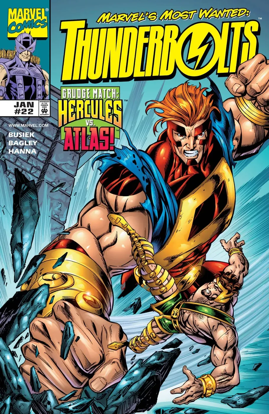 Cover of Thunderbolts #22