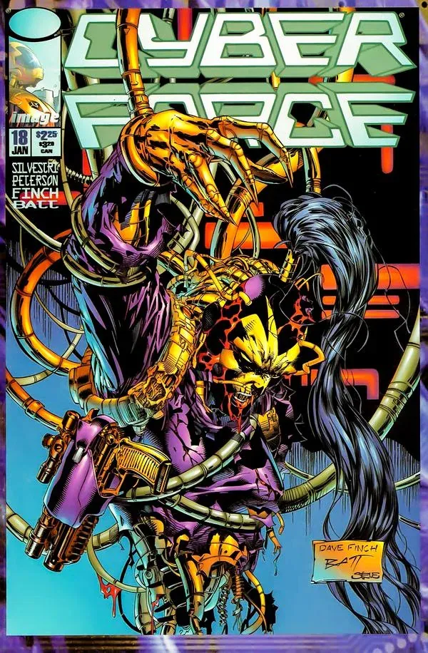 Cover of Cyberforce #18