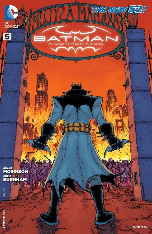 Cover of Batman Incorporated #5