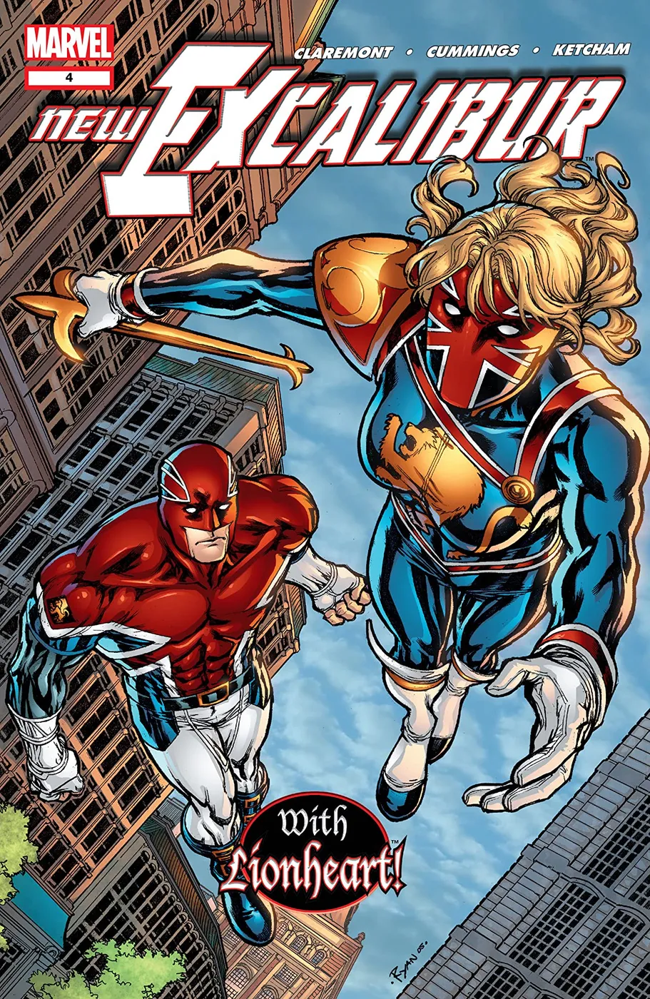 Cover of New Excalibur #4