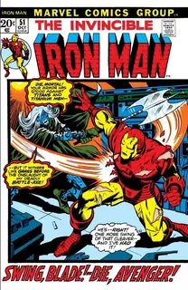Cover of Iron Man #51