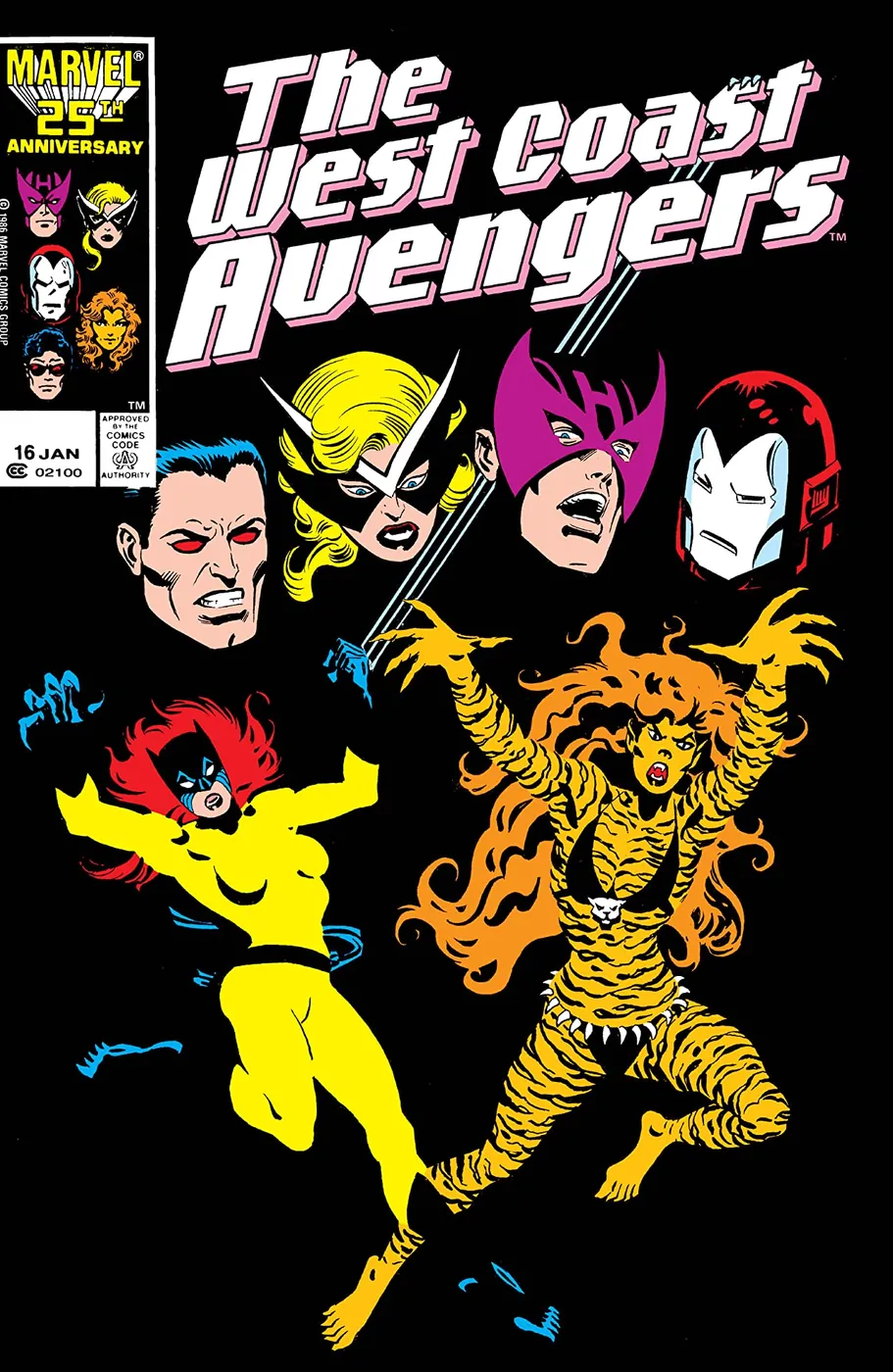 Cover of West Coast Avengers #16