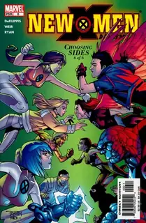 Cover of New X-Men #6