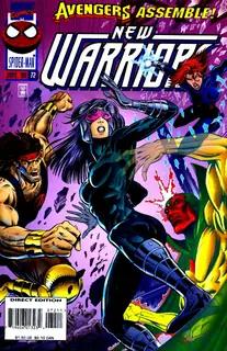 Cover of The New Warriors #72