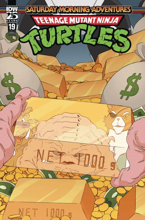 Cover of Teenage Mutant Ninja Turtles: Saturday Morning Adventures #19
