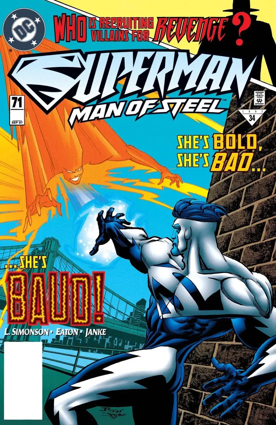 Cover of Superman: The Man of Steel #71