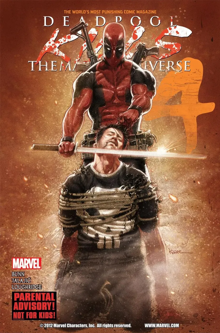 Cover of Deadpool Kills the Marvel Universe #4