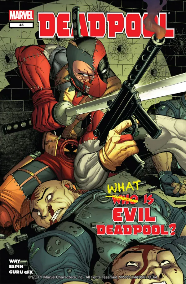 Cover of Deadpool #45