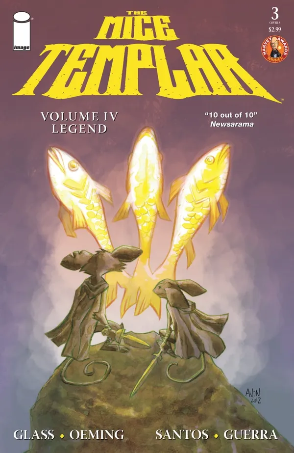Cover of The Mice Templar, Volume IV: Legend #3