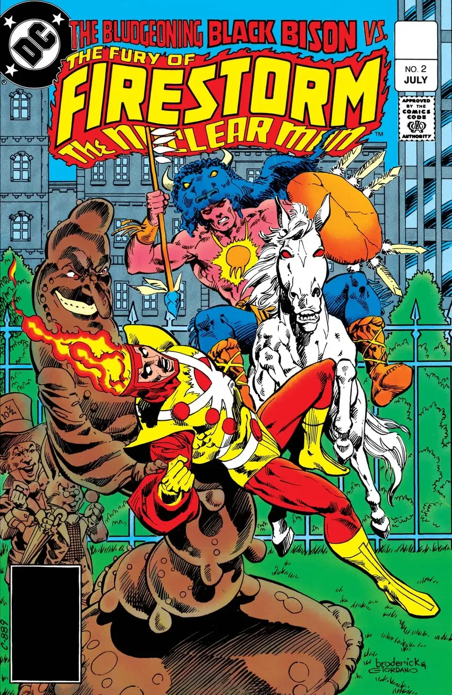 Cover of The Fury of Firestorm #2