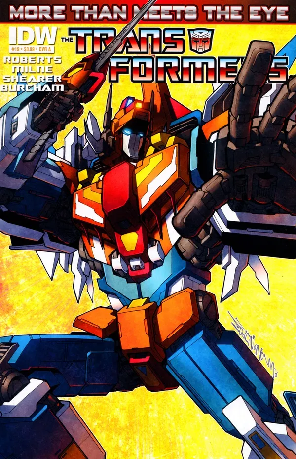 Cover of The Transformers: More Than Meets the Eye #19