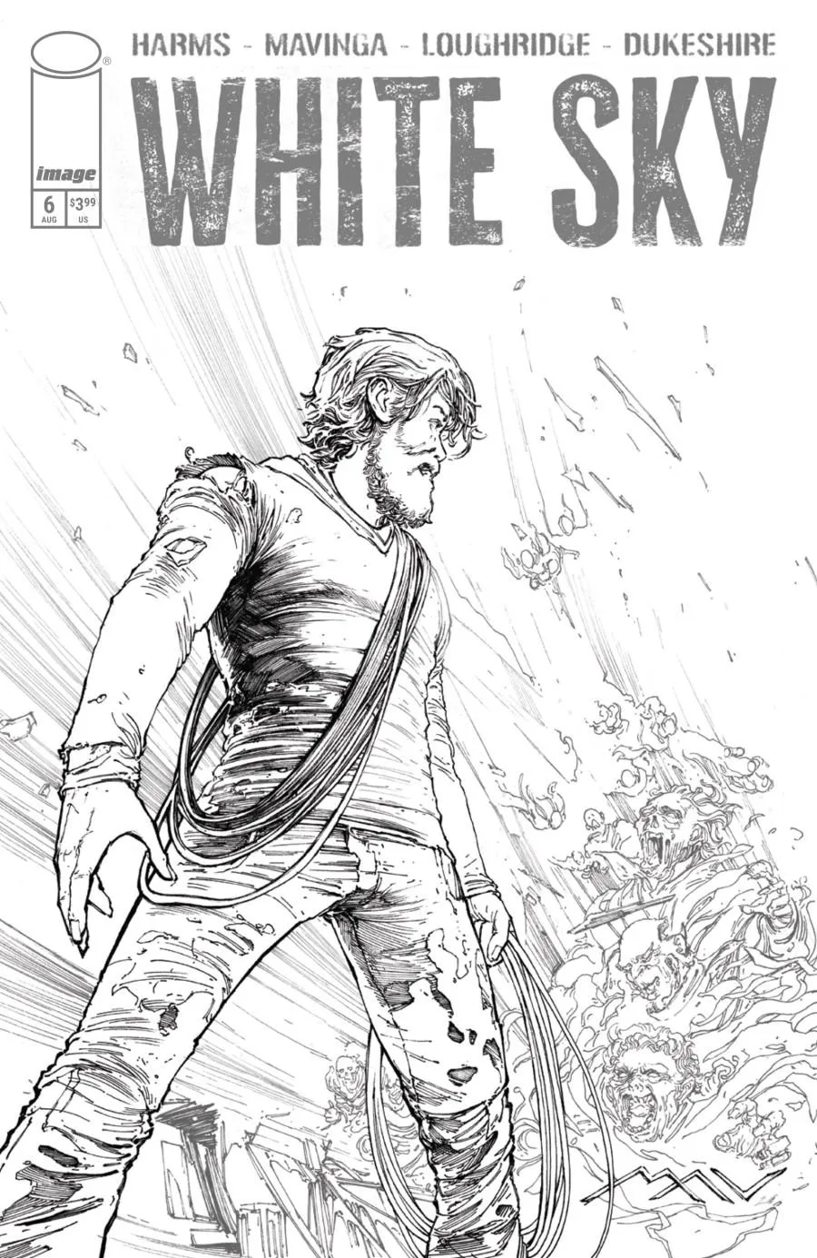 Cover of White Sky #6